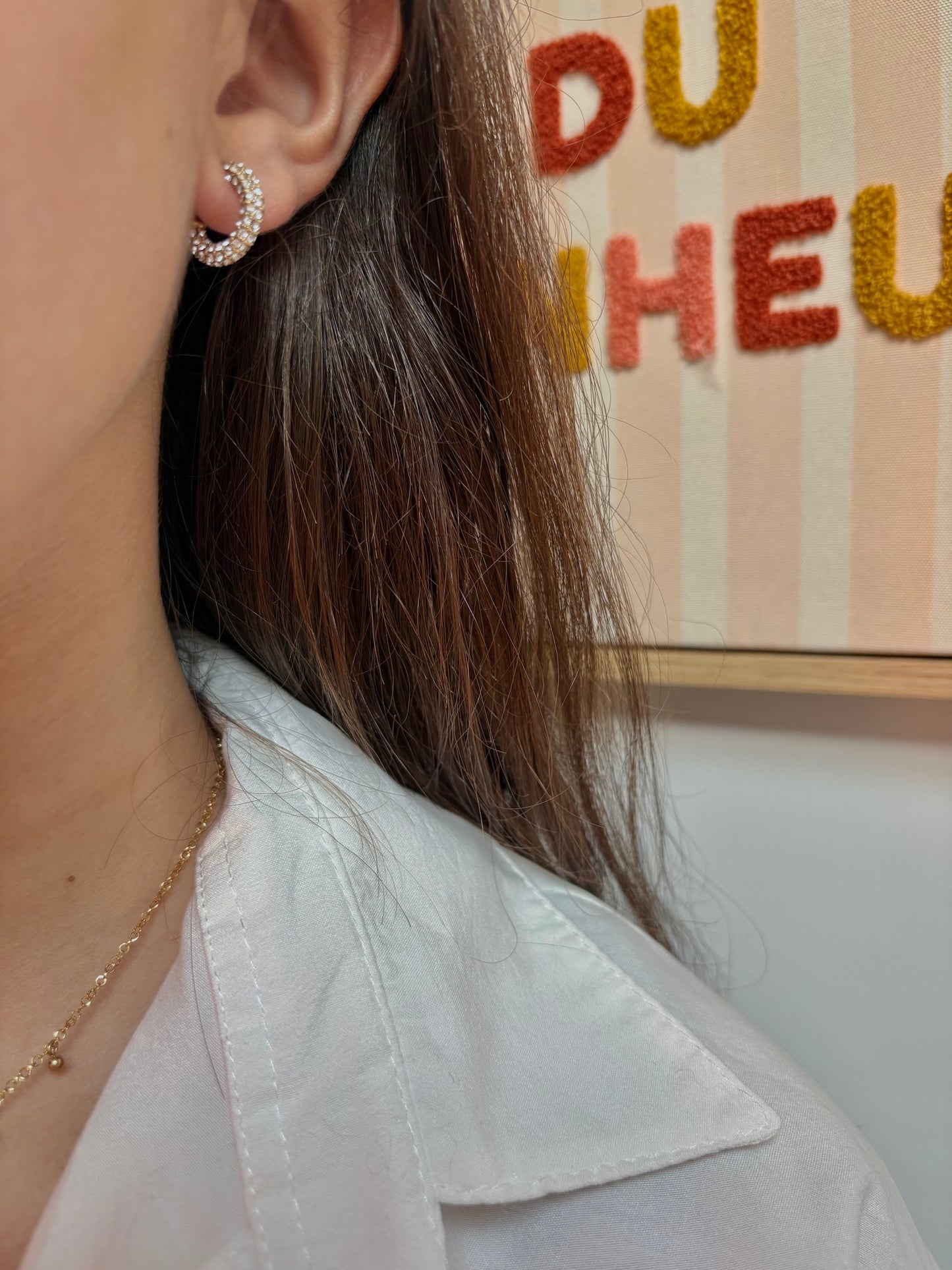Boucles d’oreilles en acier inoxydable | Laura