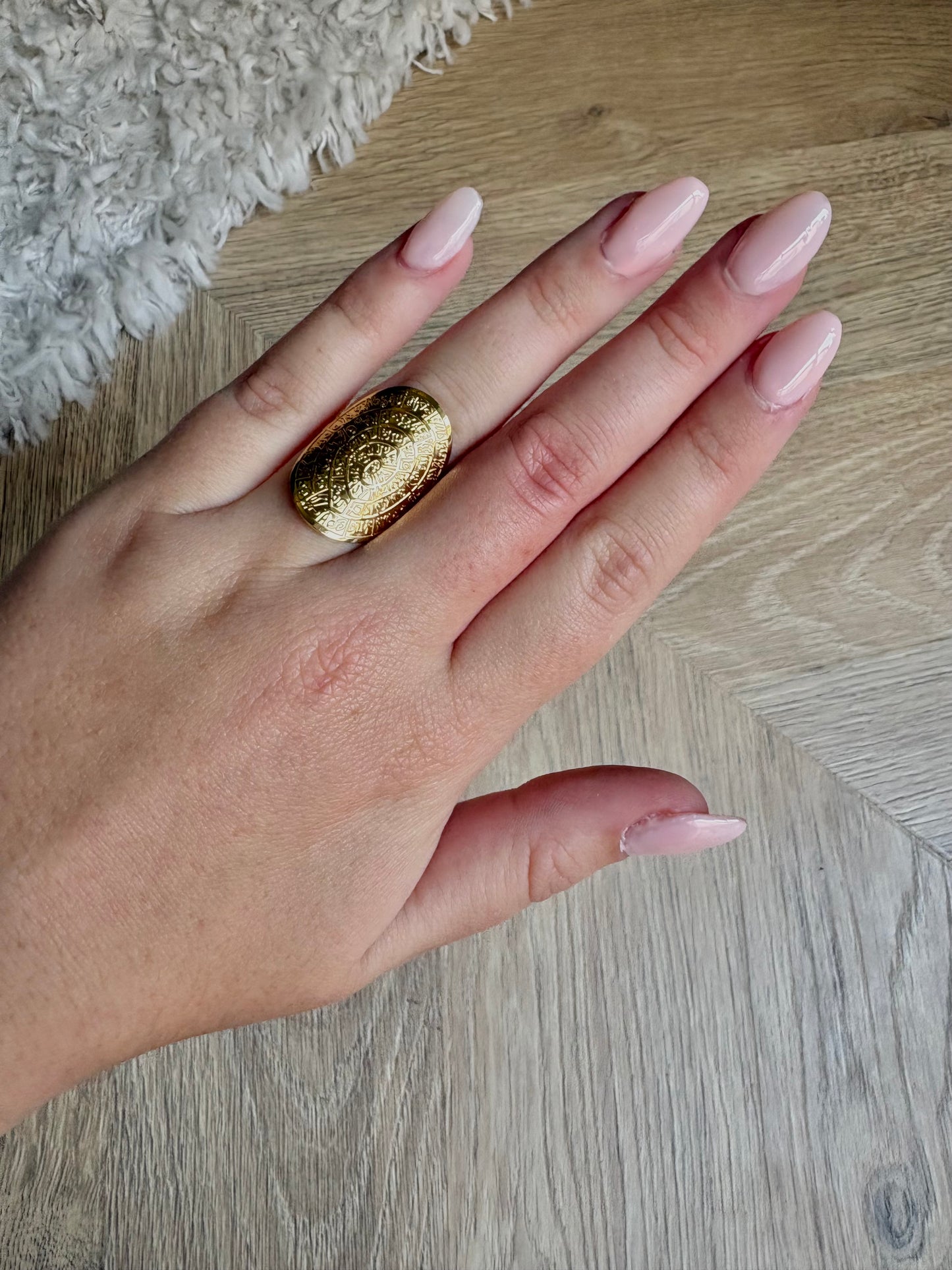 Bague en acier inoxydable | Irina