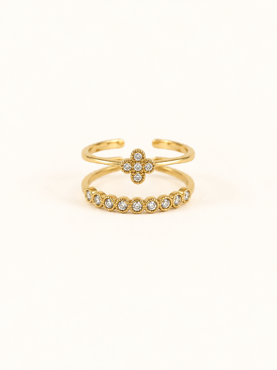 Bague en acier inoxydable | Elina