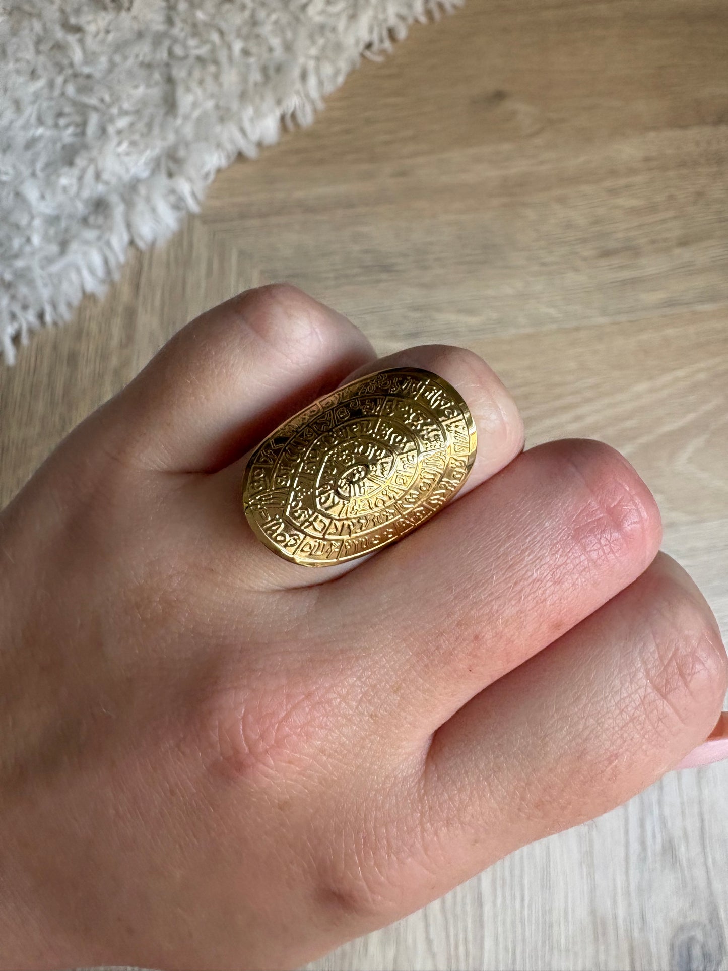 Bague en acier inoxydable | Irina