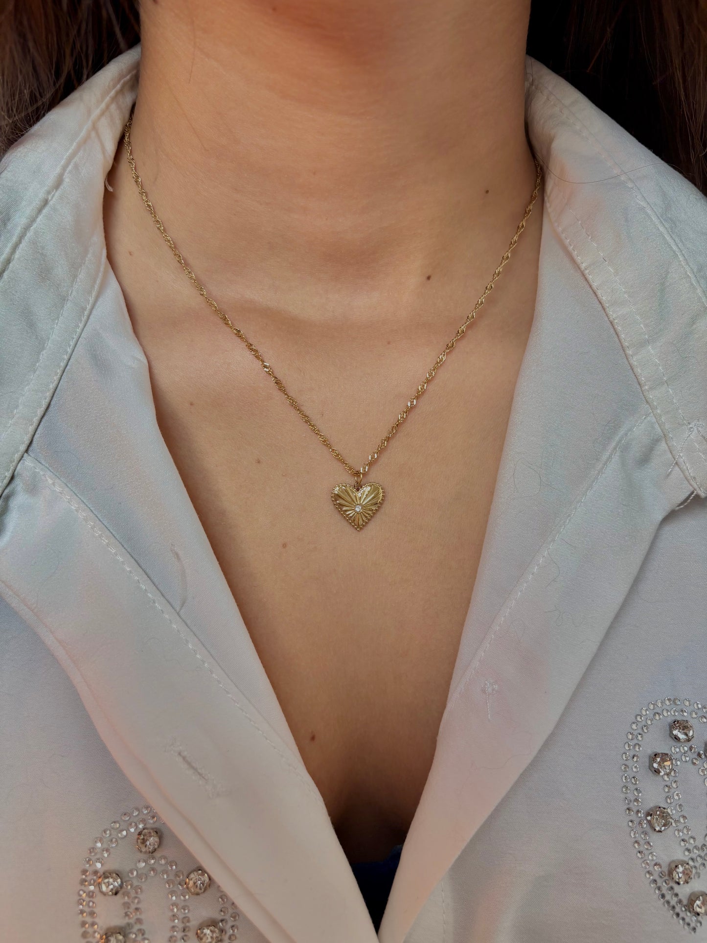 Collier en acier inoxydable | Carmelle