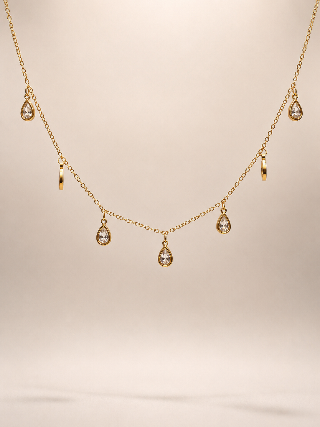 Collier en acier inoxydable | Rosalia