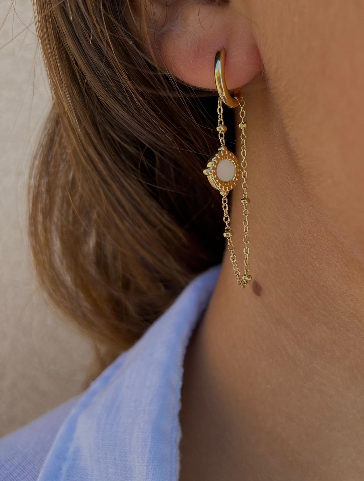 Boucles d’oreilles en acier inoxydable | Clara