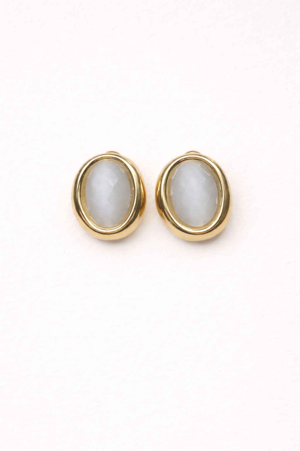 Boucles d’oreilles en acier inoxydable et pierre naturelle | Juliette