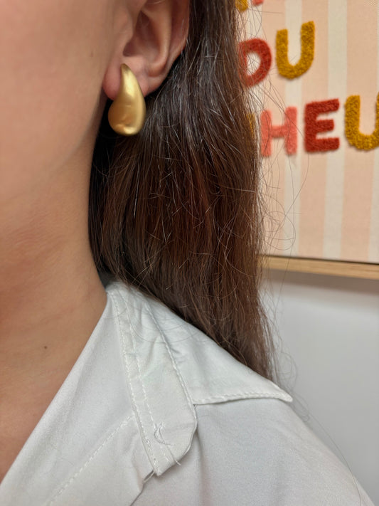 Boucles d’oreilles en acier inoxydable | Justine