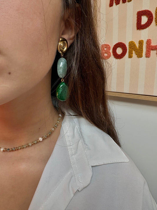 Boucles d’oreilles en acier inoxydable | Olivia