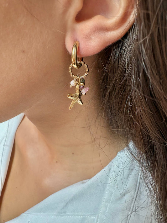 Boucles d’oreilles en acier inoxydable | Elise