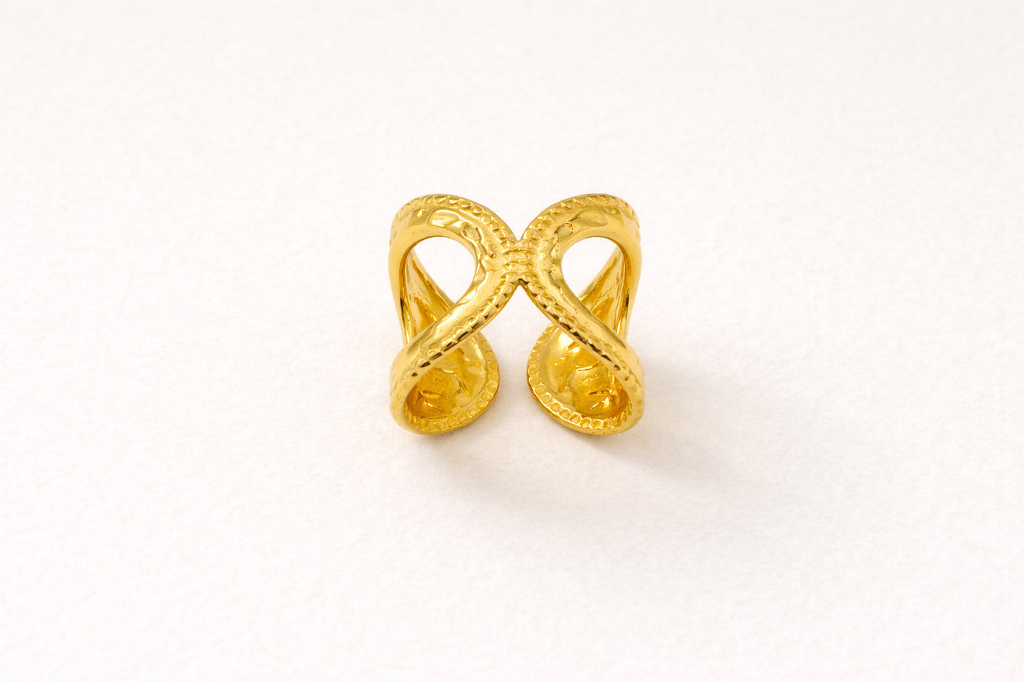 Bague en acier inoxydable | Paloma