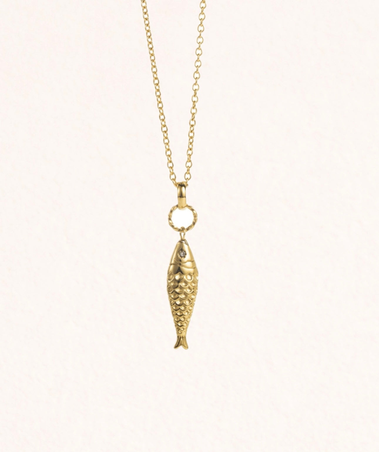 Collier sautoir en acier inoxydable | Rosalia