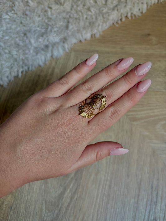 Bague en acier inoxydable | Ondine