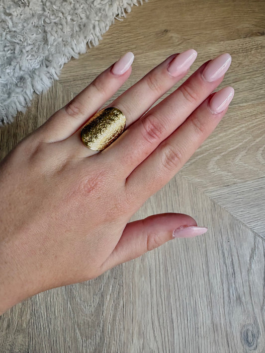 Bague en acier inoxydable | Irina