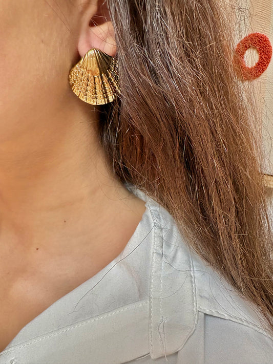 Boucles d’oreilles en acier inoxydable | Mathilde