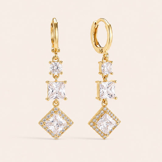 Boucles d’oreilles en plaqué or 14k | Nina