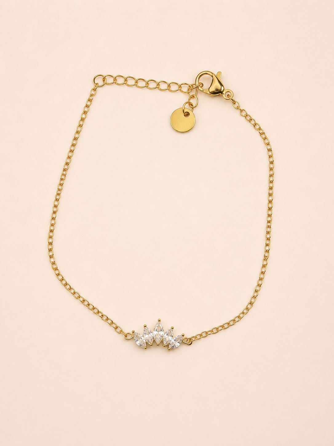 Bracelet en acier inoxydable | Agathe