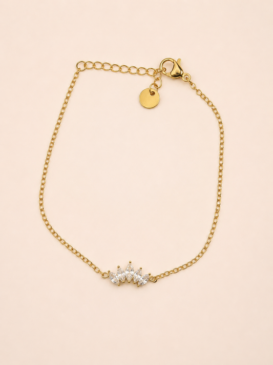 Bracelet en acier inoxydable | Agathe