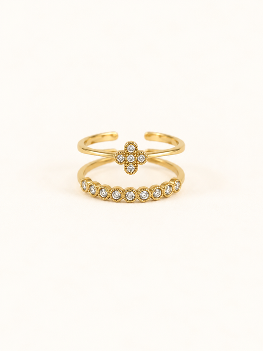 Bague en acier inoxydable | Elina
