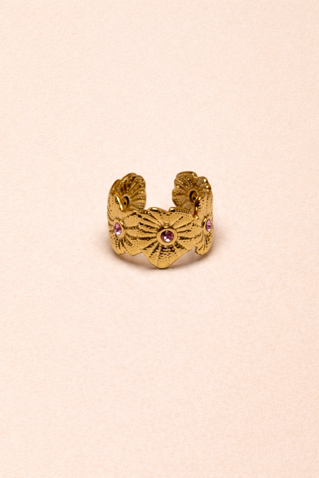 Bague en acier inoxydable | Elina