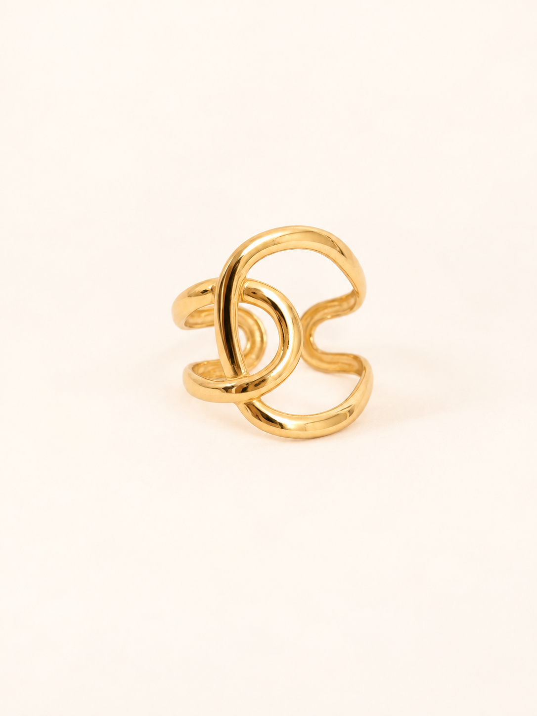 Bague en acier inoxydable | Elsa