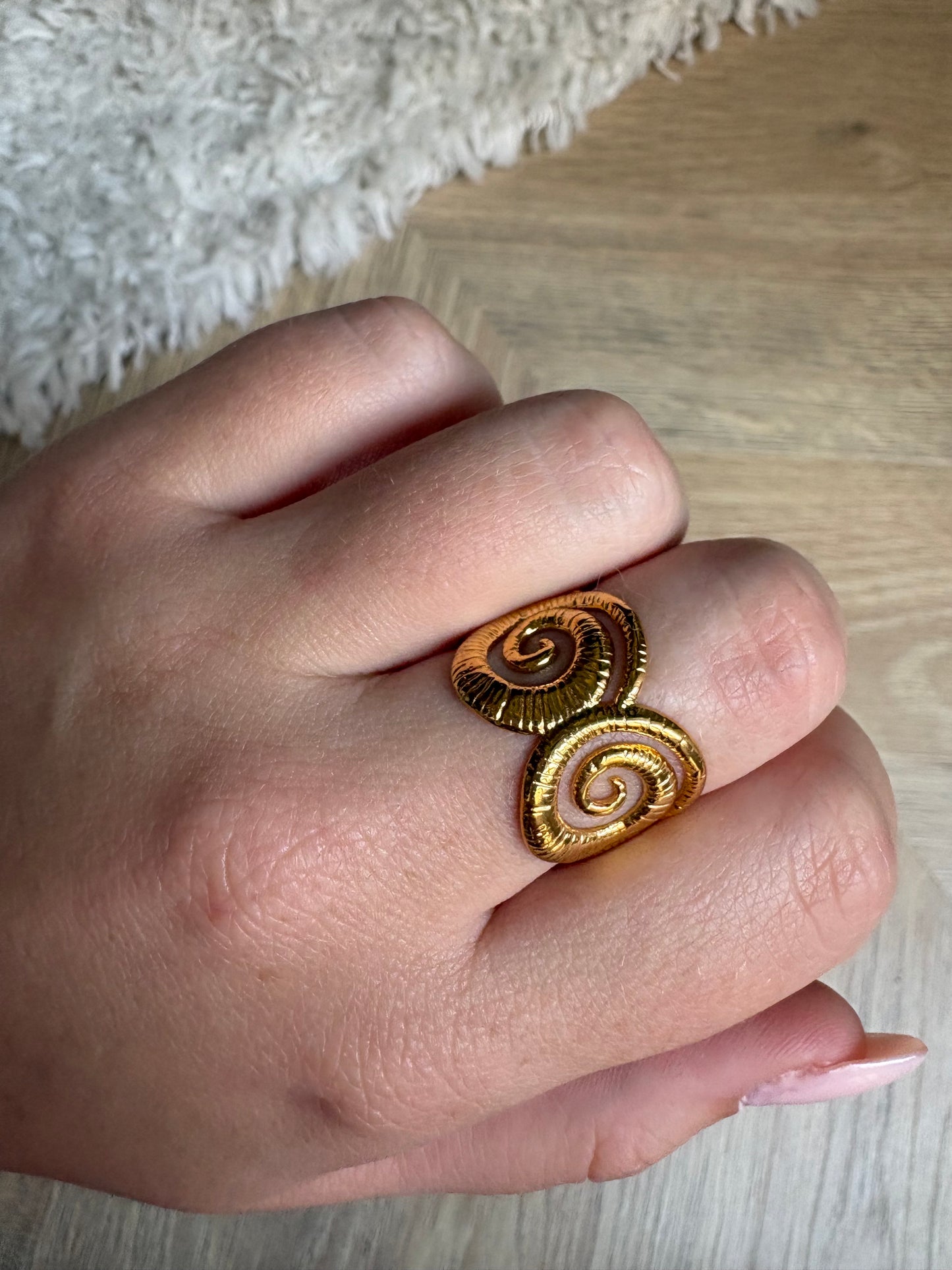 Bague en acier inoxydable | Callie