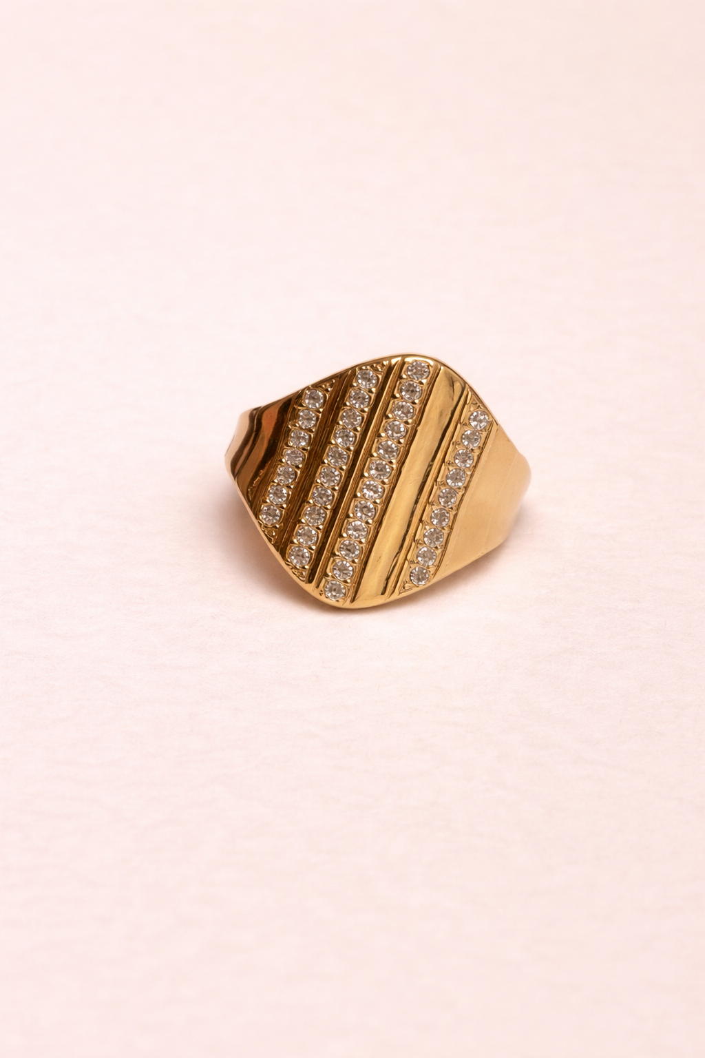 Bague en acier inoxydable | Amandina