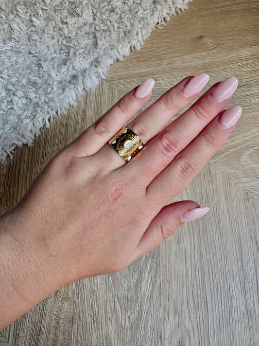 Bague en acier inoxydable | Ilona