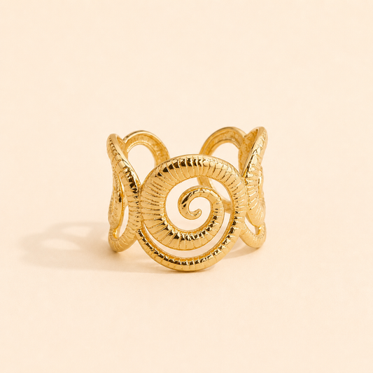 Bague en acier inoxydable | Callie