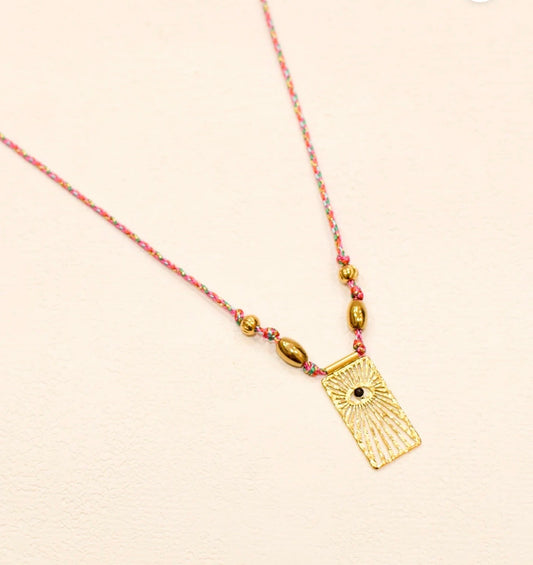 Collier sautoir en acier inoxydable |     Saleccia