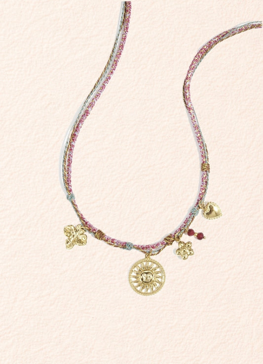 Collier cordon en acier inoxydable | Alizée