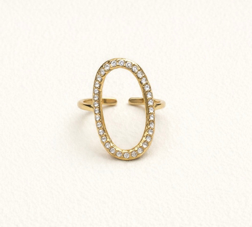 Bague en acier inoxydable | Adeline