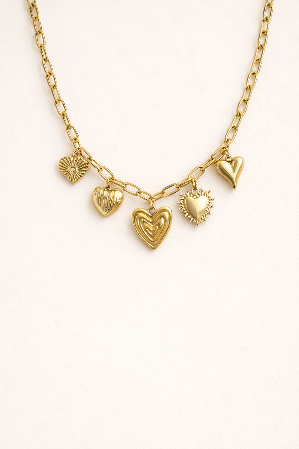 Collier charms/breloques en acier inoxydable | Elea