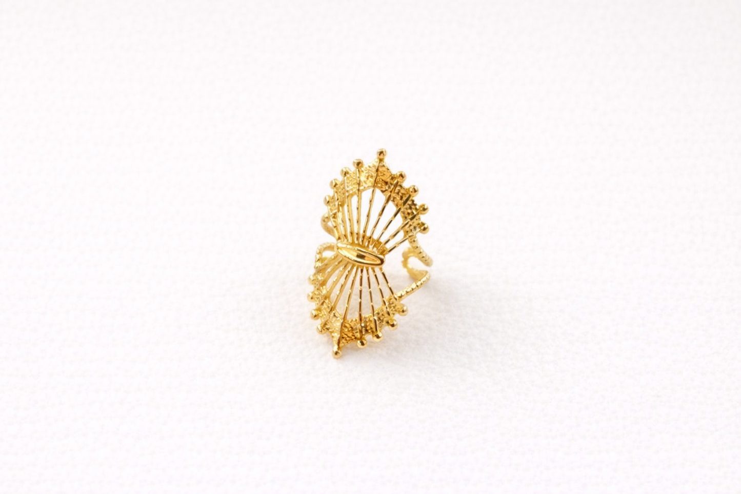 Bague en acier inoxydable | Ondine