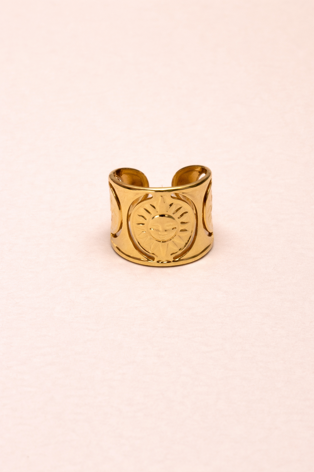 Bague en acier inoxydable | Amandine