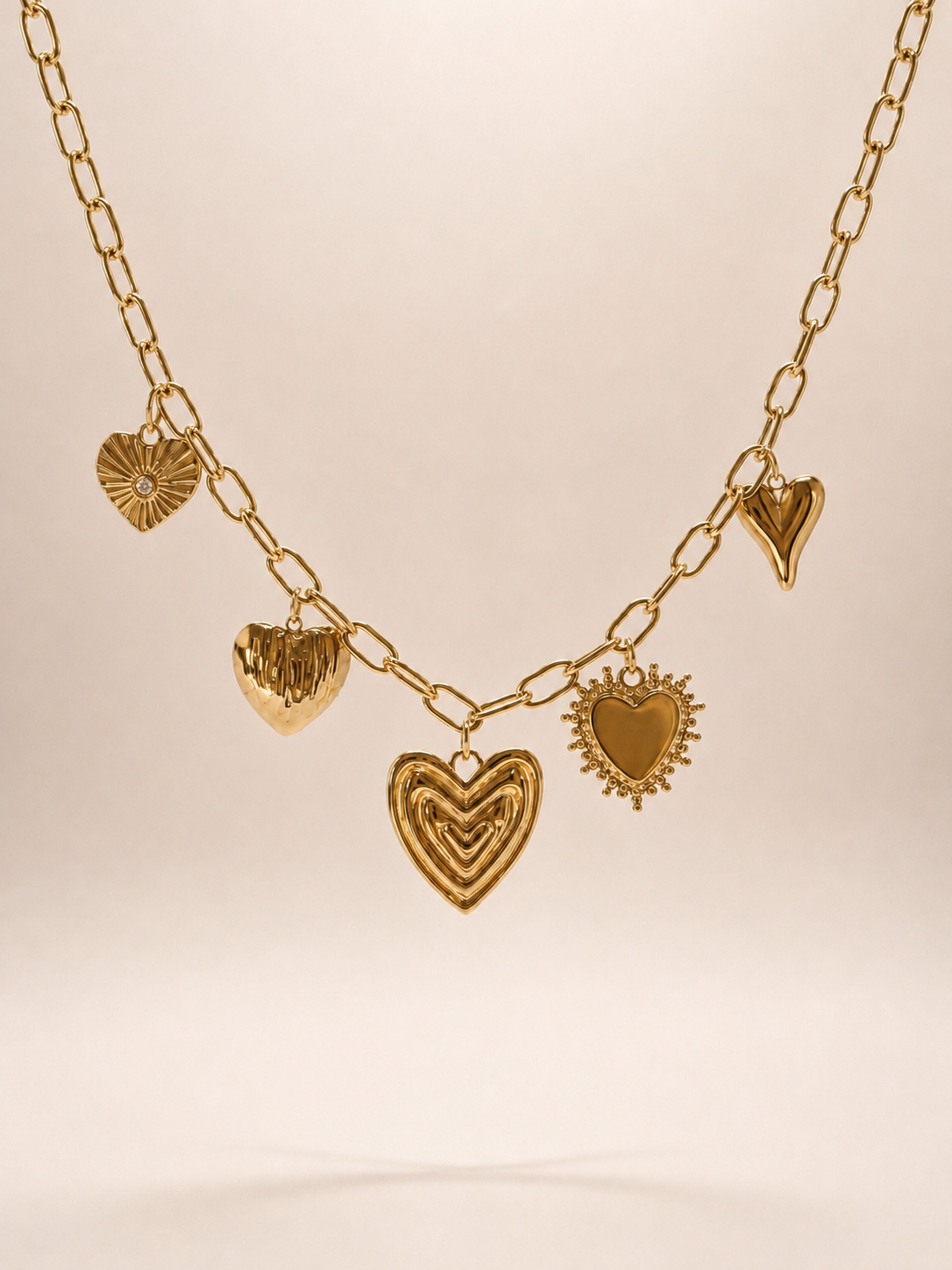 Collier charms/breloques en acier inoxydable | Elea