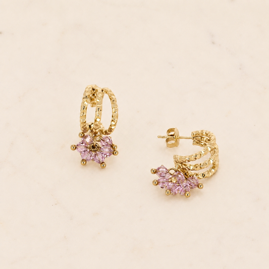 Boucles d’oreilles en acier inoxydable | Santa giulia