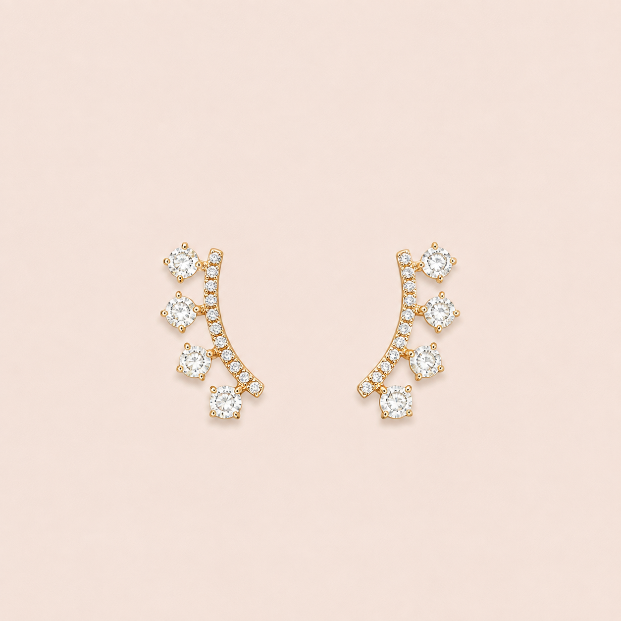 Boucles d’oreilles en acier inoxydable |Vannina